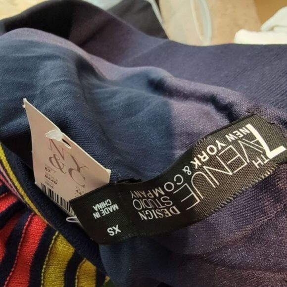 7th Avenue design studio New York & Company midi skirt size xsmall - Picture 4 of 4